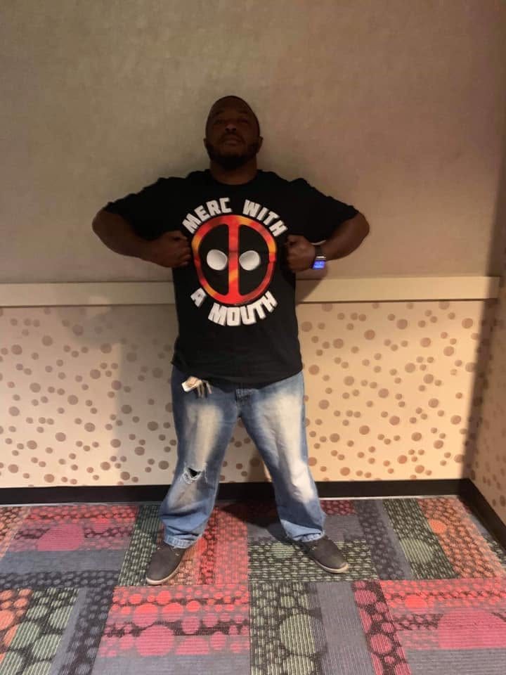 A guest at the theater during the 2019 gathering